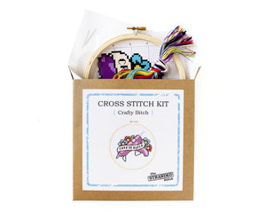 Crafty Bitch DIY Cross Stitch Kit