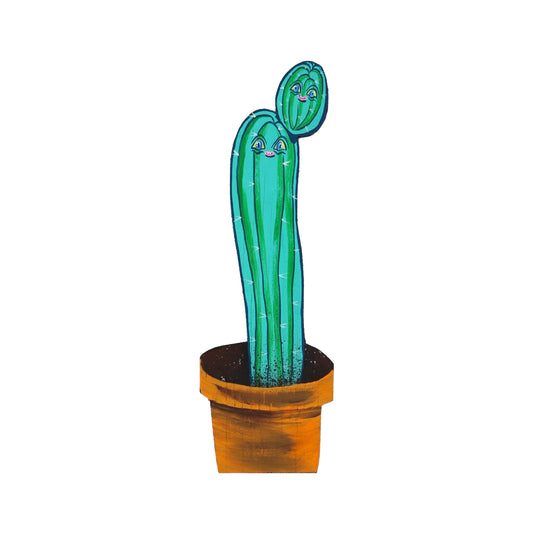 3D Cactus Tall - Original Artwork
