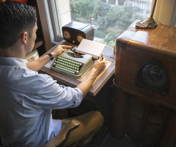We can make a personalized, custom Typewritten Letter, note or poem for you typed on a vintage typewriter of your choosing from our current selection on white high-quality linen paper. Each letter can be up to 200 words, and can be single or double spaced. We will use black or red ink for your letter. Also available in store at FOLD Gallery DTLA.
