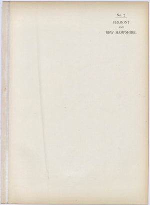 Vermont and New Hampshire No.7