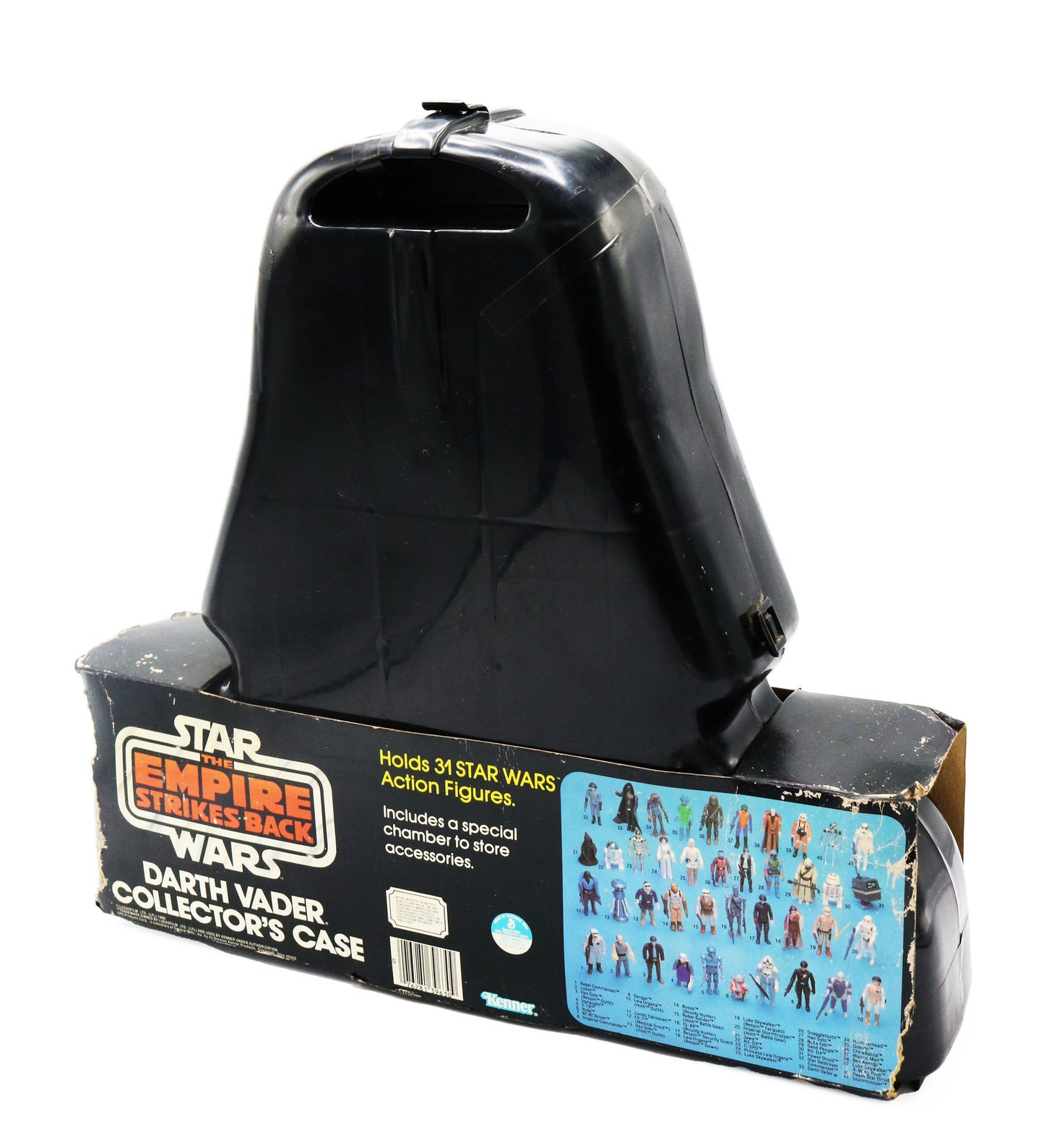 Vintage 1980 Darth Vader Action Figure Collector's Case - Never Opened