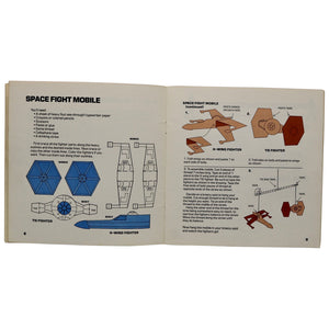 Vintage 1979 Chewbacca's Activity Book  This 32 page activity book contains various puzzles and instructions for card games and the construction of a paper x-wing fighter!  Measures 8 x 8 inches.