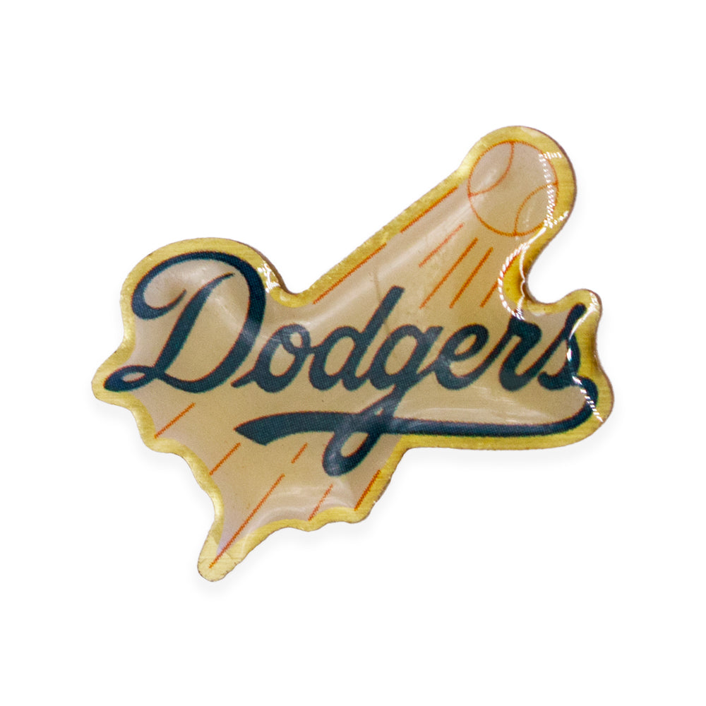 Vintage Dodger Pin details: Vintage 1990 Edition Dodger Pride Lapel Pin. With metal backing. Measures 1.25" x 1". Please note that due to everyone’s monitor displaying differently, the colors you see may vary.