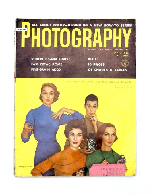 Vintage Popular Photography Magazine