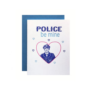 Police Be Mine Card
