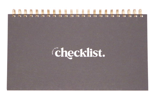 Weekly To-Do Checklist Planner Journal