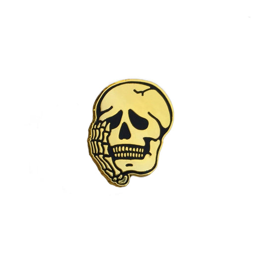 Worriers Skull Pin
