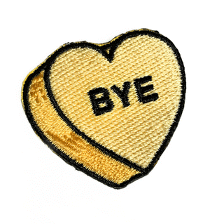 Candy Heart BYE Patch