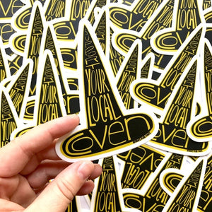 Support Your Local Coven Sticker