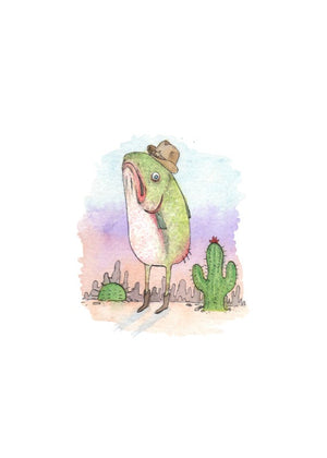 Lil Cowpoke Print